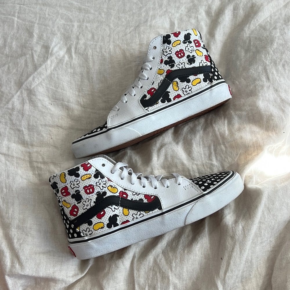 Custom Disney Sk8-Hi Top Sneakers - Vans